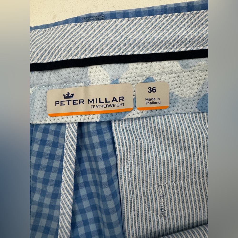 Peter Millar Featherweight Golf Shorts Size 36 - Picture 9 of 11
